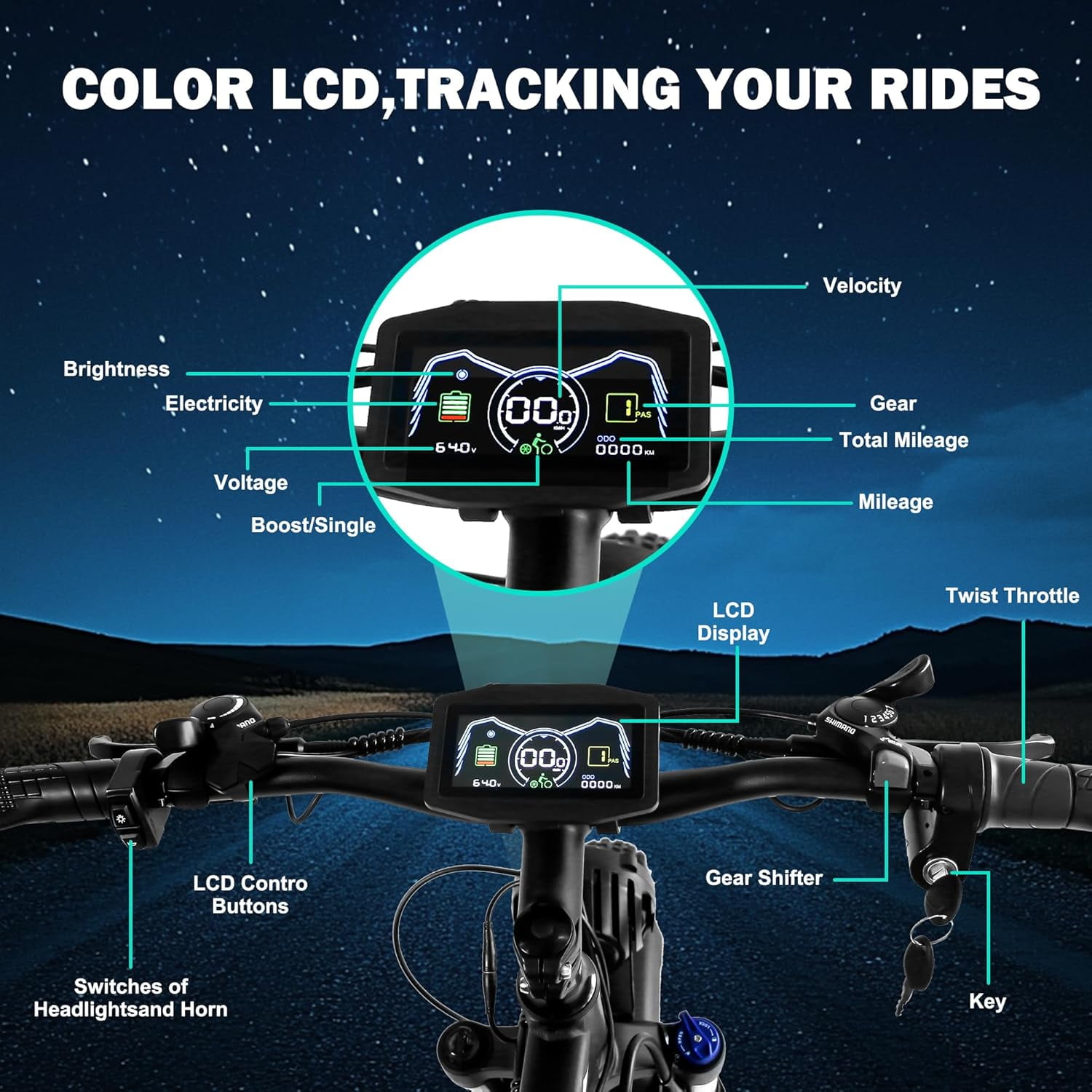 (US in Stock)Peak 6000W Dual Motor Ebike , 45-50MPH Electric Bike for Adults, 60V 25AH Battery 100Miles Range Ebike, 26Inch Fat Tire Fast Electric Bicycles for Snow Off-Road Commuter Mountain E-Bike