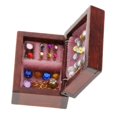 thumbnail image 3 of Caja de joyería Baoblaze 1/12 Muebles en miniatura Accesorios de decoración de casa de muñecas, 3 of 8