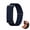 Dark Blue, variant on Nylon Band for Google Fitbit Air, Adjustable tretchy Arm Strap Replacement Sport Armband,Black