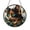 Acrylic 3.5 Inch, variant on Graceful Tortoiseshell Cat Stained Glass Window Hanging, Decorative Feline Suncatcher
