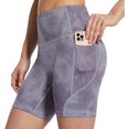 thumbnail image 2 of Pantalones cortos de mujer, mallas deportivas de cintura alta, pantalones cortos deportivos para correr, pantalones de yoga, pantalones deportivos con bolsillo Adepaton WRMH-1347-1, 2 of 6