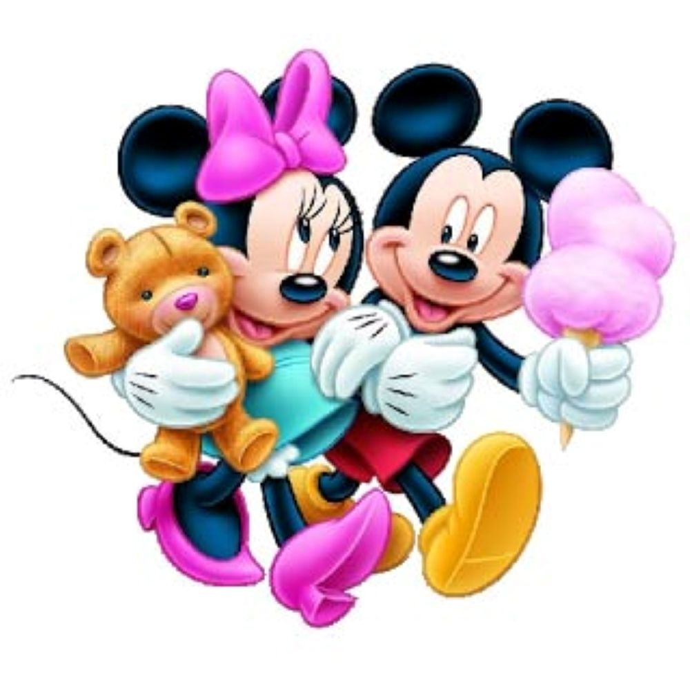 Dating Minnie Cartoon Character Decors Wall Sticker Art Design Decal