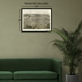 thumbnail image 6 of HISTORIX Vintage 1867 Bloomington Illinois Map Poster - 18x24 Inch Vintage Bird's Eye View of Bloomington City Map of Illinois Poster Print Wall Art, 6 of 7