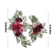 thumbnail image 3 of Juego de dos piezas de flores artificiales de bienvenida para bodas, decoración floral para mesa de fotos y arreglos florales., 3 of 6