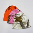 thumbnail image 4 of COUVER Camouflage Hunting Knit Cap with Acrylic Lining, Cotton Blend, 8 inch, Mossy Oak BreakUp, 4 of 6