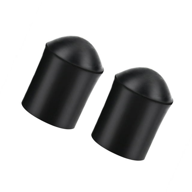 Extreme de Contrabajo, 2 Uds., Tapón de Goma de Extreme de Contrabojo, Accesorio de Tapa de Extreme, Exto de Extreme de Goma, Tapón de Punta, Protector Negro