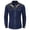 Z01-Navy, variant on CAIXIA Boys Long Sleeve Chambray Shirt Western Cowboys Pearl Snap Button Down Shirts