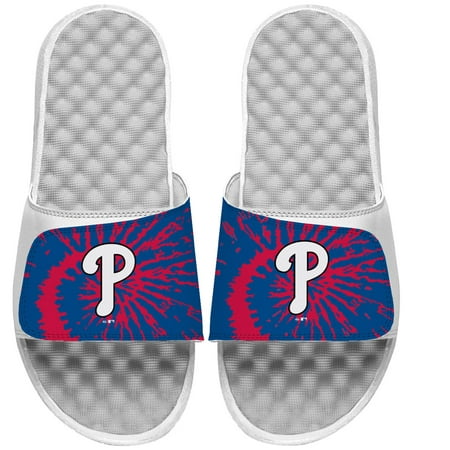 

Youth ISlide White Philadelphia Phillies Tie Dye Slide Sandals
