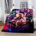 thumbnail image 3 of Manta de felpa suave de Marvel The Avengers, manta de franela para sala de estar, dormitorio, cama, sofá, funda de picnic, 3 of 5