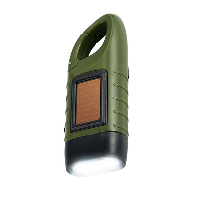 Linternas Lámpara Luz solar para acampar manivela ligera antorcha de exploración equipo de supervivencia al aire libre Tmvgtek Para estrenar