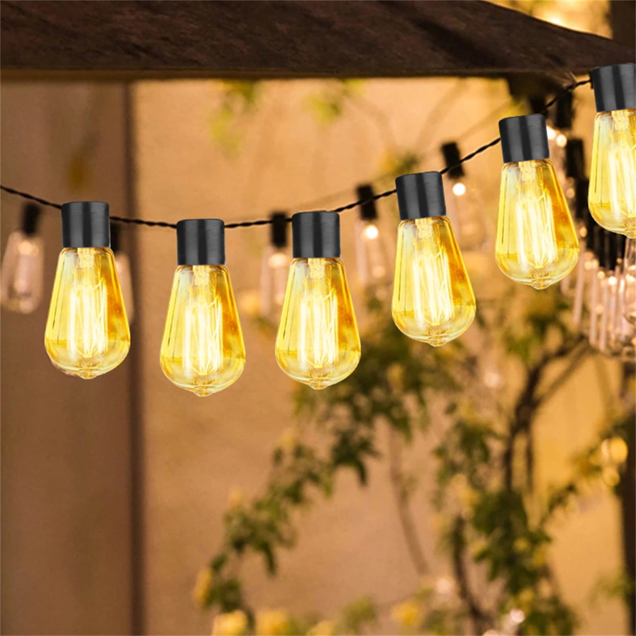 Solar String Lights Outdoor, Outdoor Lights with 30count Waterproof