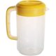 thumbnail image 1 of Jarra de plástico grande con tapa Jarra de agua para bebidas mixtas de 2500 ml para jugo de limonada caliente y fría, 1 of 4