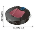 thumbnail image 3 of Matoen AI Robot Vacuum with Self-Empty Base, 60-Day Capacity, LIDAR Navigation, Perfect for Pet Hair, Compatible with Wi-Fi Connected, Carpet & Hard Floor, Black, 3 of 8
