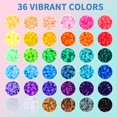 thumbnail image 3 of Kit de manualidades Fuse Beads QUEFE 11800 unidades, 36 colores para niñas mayores de 5 años, 3 of 7