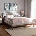 thumbnail image 2 of Baxton Studio Louvain Upholstered Queen Platform Bed in Greyish Beige, 2 of 7