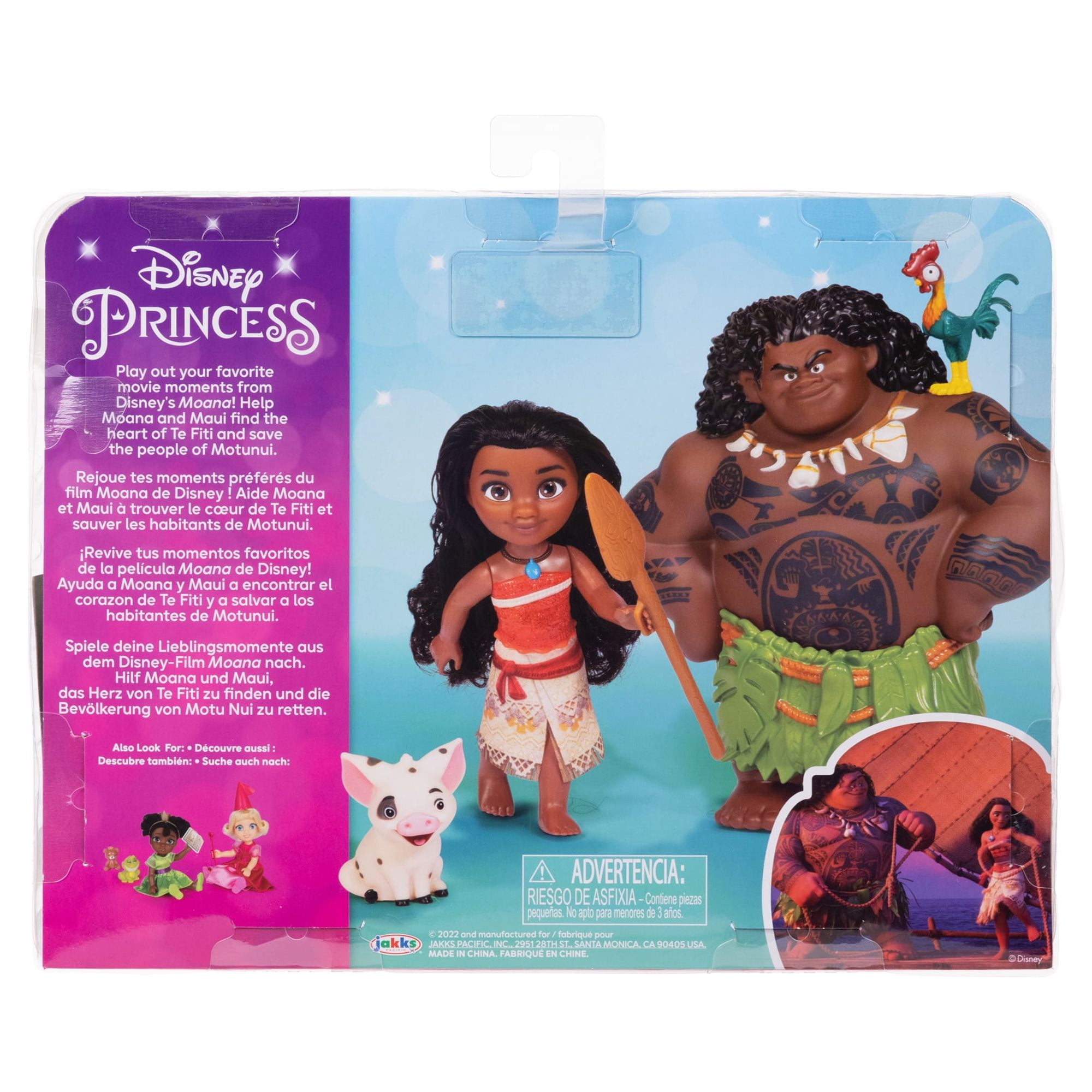 Disney Moana and Pua Tea Time Princess Doll and Treat Accessories Set