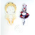 thumbnail image 3 of IGUOHAO Exquisite IGUOHAO Figier Stand. 3PCS Dual Insert with Background Genshin Standing Figure (Nolle), 3 of 4