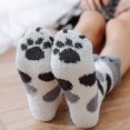 thumbnail image 3 of BR Calcetines acogedores de lana de invierno: 5 pares para mujeres, niñas y damas, 3 of 5