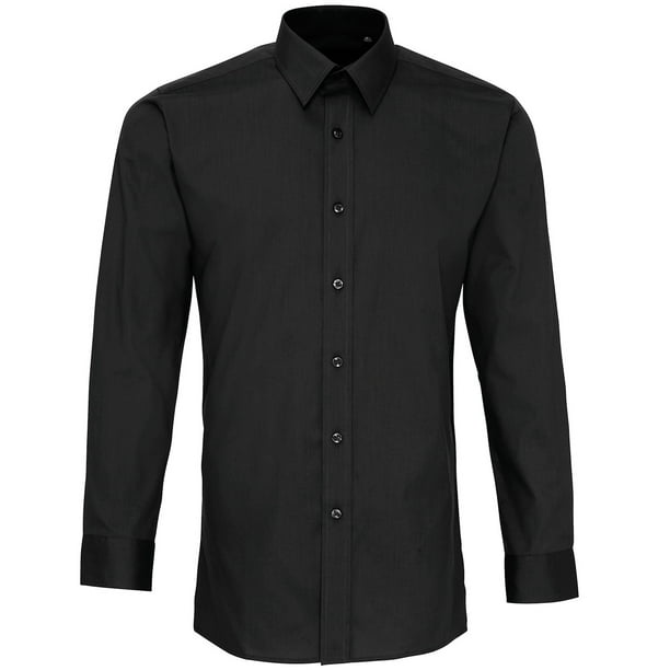 Premier Chemise de travail en popeline manches longues et