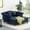 Navy Blue, variant on Christopher Knight Home 62.5" Large Loveseat Chaise Lounge, Sofa Bed Couch with Scroll Arms and Pillows, Navy Blue