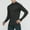Black, variant on WIZUTIZ Mens 1/4 Zip Long Sleeve Running Shirts Thumb Holes Quick Dry Workout Athletic Pullover Tops for Hiking Cycling