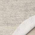 thumbnail image 3 of Harlow Hill Villa 6' Round Ivory/Silver Abstract Performance Indoor Area Rug, 3 of 6