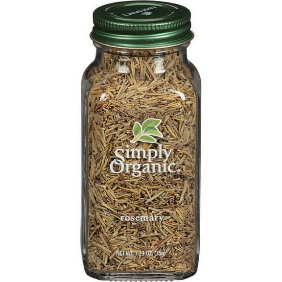 Simply Organic Rosemary Leaf, 1.23 oz, (Pack of 6)