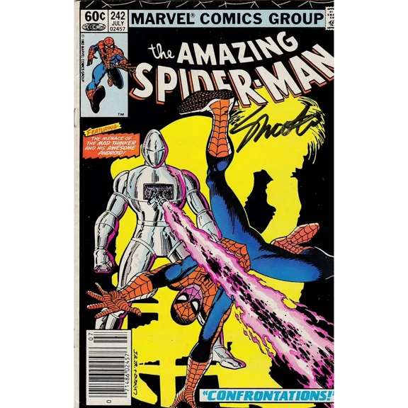 Amazing Spider-Man #242 Signed Jim Shooter