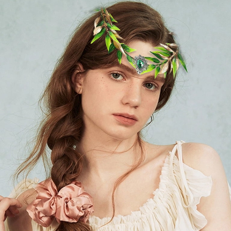 Fairy Flower Headpiece - Elegant Elf Princess with Floral  display picture 3
