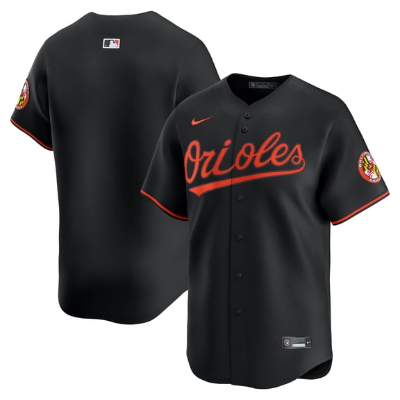 Men's Nike Black Baltimore Orioles Alternate Limited Jersey