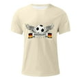 thumbnail image 5 of Playeras Deportivas Para Hombre, Camiseta De Fútbol Alemán Con Gráfico De Talla Grande, Camiseta Estampada De Manga Corta De Color Liso, 5 of 5