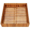 thumbnail image 3 of vidaXL Garden Raised Bed 39.3"x39.3"x9.8" Solid Acacia Wood, 3 of 4