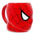 thumbnail image 2 of Taza de cerámica plateada con diseño de búfalo Marvel Spiderman Face 3D, 600 ml, 2 of 8