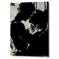 Epic Graffiti 'Connection 2' by Loui Jover, Canvas Wall Art, 26"x34'