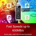 thumbnail image 2 of Buffalo SSD-PUT1.0U3B unidad externa de estado sólido 1000 GB Negro Buffalo SSD-PUT1.0U3B-US, 2 of 5