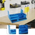 thumbnail image 1 of Caja de almacenamiento para dispensador de soldadura, organizador de herramientas de soldadura con pasta antideslizante profesional Flux, soporte para azul, 1 of 8