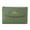 Olive Green, variant on RFID Blocking Women's Short Wallet Genuine Cow Leather Multi-card Slots Card Holder Trifold Purse Magnetic Opening 2063