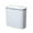 Gray, variant on Anckoeil touchless Sensor Trash Can 13 Liter/3.4 Gallon Small Capacity Trash Can with Lid Sensor Kitchen Bin Recycling Practical Portable Trash Cans
