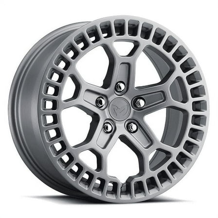 17x8 MKW Offroad M206 Matte Grey Wheel 5x4.5 (35mm)