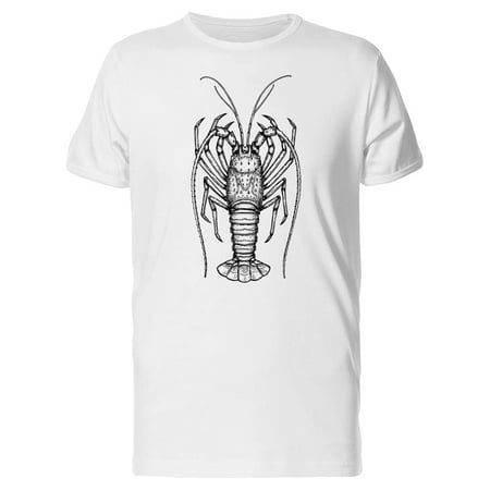 Spiny Lobster B&W Tee Men's -Image by