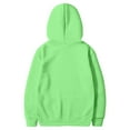 thumbnail image 5 of Men's Hoodies Big And Tall Pullover Hooded Sweatshirt Lightweight Long Sleeve Oversized Hoodie With Pockets Green 3XL, 5 of 5