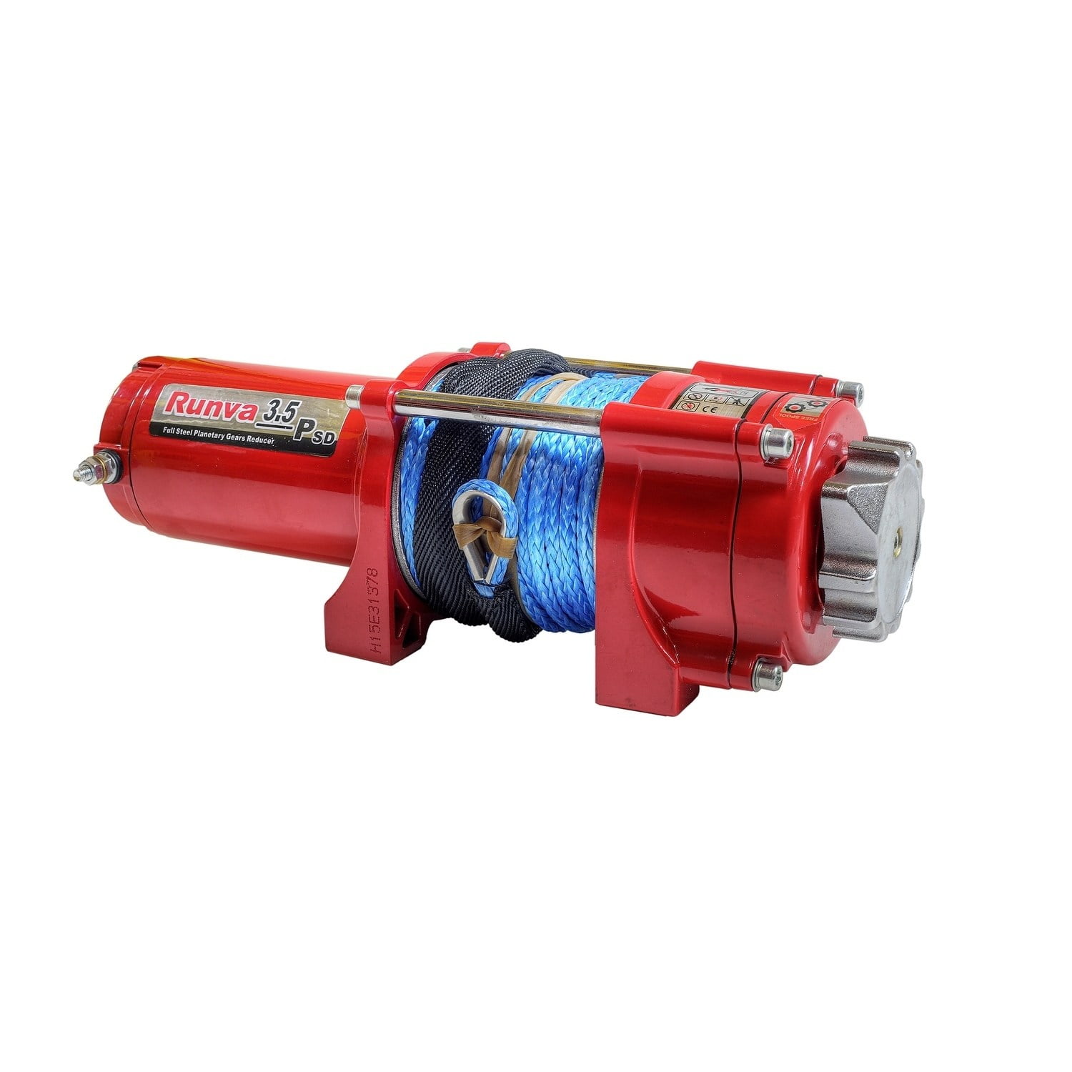 3,500 lb. Runva 3.5 PS 1588 kg ATV Electric Winch with Synthetic Rope