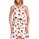 thumbnail image 1 of Disketp Red Mushroom para Vestido sin Mangas para Mujeres, Vestidos de Verano para Mujeres, Casual y Holgado para la Playa, 1 of 7