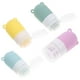 thumbnail image 3 of Botellas de viaje de silicona, recipientes rellenables, recipientes de líquido exprimibles, 30ml, 4 Uds., 3 of 6