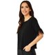 thumbnail image 2 of Blusa con plumas Roman Fashion, 3870 (Negro) negro CH Roman Fashion BL-EXO-3870-NEGRO-ALL, 2 of 5