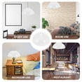 thumbnail image 3 of unbranded Acrylic Lamp Shade Cover for Pendant Lamps White Decorative Light Fixture, 3 of 8