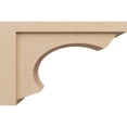 thumbnail image 3 of 7"W x 21"D x 14"H Classic Emerson Rough Cedar Woodgrain TimberThane Corbel, Primed Tan, 3 of 6