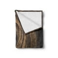 thumbnail image 2 of Cave Soft Flannel Fleece Throw Blanket, Geologic Formation in Digital Painting Style Subterranean Tunnel with a Gate, Cozy Plush for Indoor and Outdoor Use, 70" x 90", Pale Brown, by Ambesonne, 2 of 5