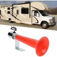 XIOP ar,turkish whistle horn 12v,24v air horns for trucks,180DB Red Air Horn Universal Purpose
