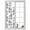 Black, variant on Sage Green Fruit Window Privacy Film, Vintage Plant Nature Botanical Flower Static Cling UV Sun Blocking Heat Control Window Tint, Non-Adhesive One Way Windows Privacy Cover 19.6''x39.3''